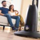 Вентилатор пулверизатор с крака с дистанционно управление InnovaGoods Mistinn Черен 90 W 2,8 L