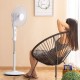 Вентилатор с крака InnovaGoods Freshinn Бял 45 W