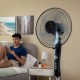 Вентилатор с крака InnovaGoods Breezinn Черен 45 W Вентилатор с крака InnovaGoods Breezinn Черен 45 W