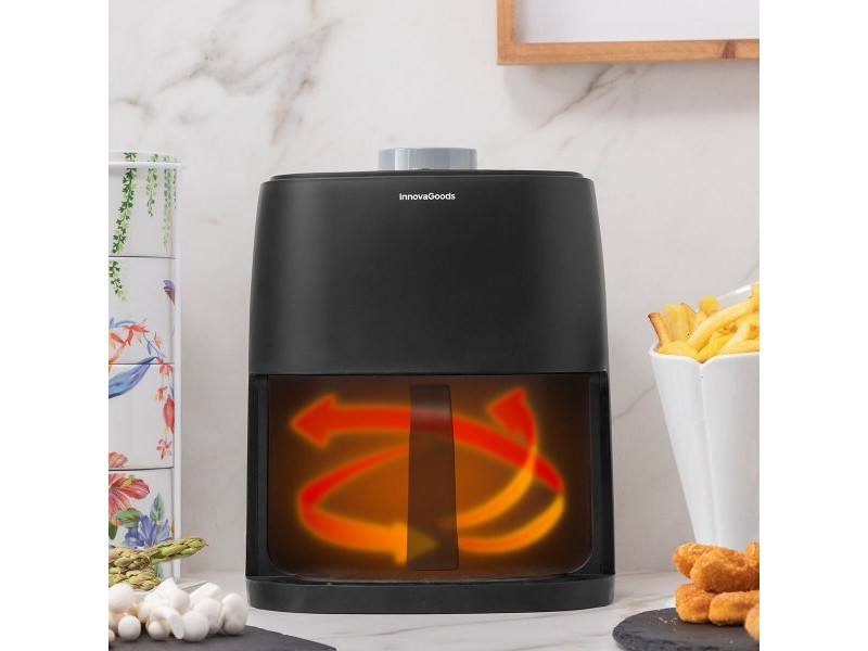 въздушен фритюрник InnovaGoods Fryinn Lite 2000 Черен 1200 W 2 L