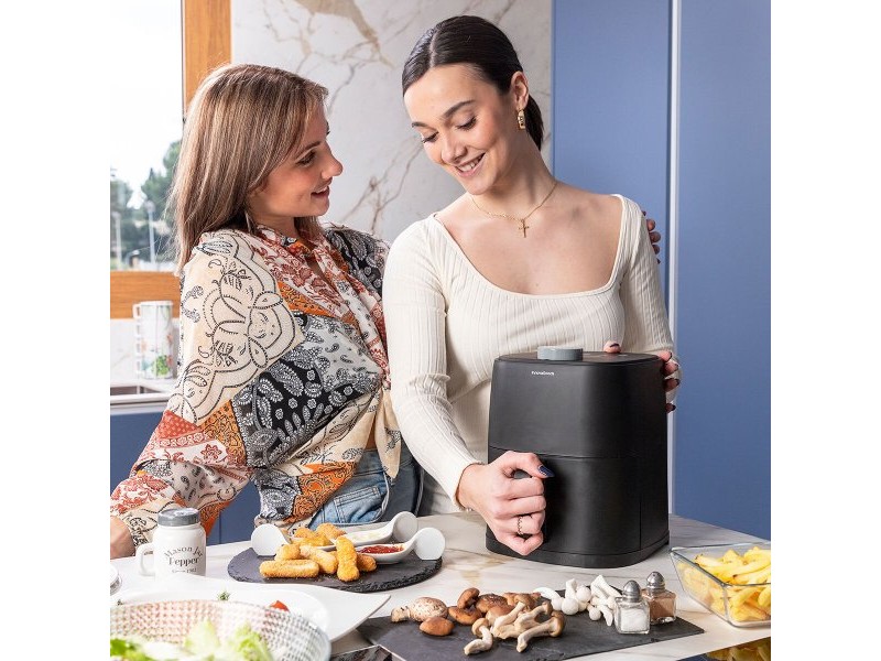 въздушен фритюрник InnovaGoods Fryinn Lite 2000 Черен 1200 W 2 L