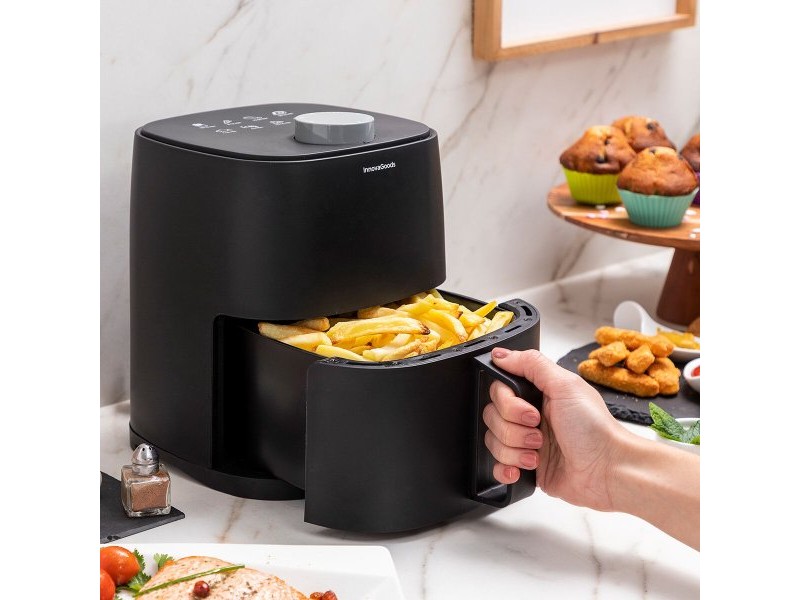 въздушен фритюрник InnovaGoods Fryinn Lite 2000 Черен 1200 W 2 L
