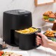 въздушен фритюрник InnovaGoods Fryinn Lite 2000 Черен 1200 W 2 L