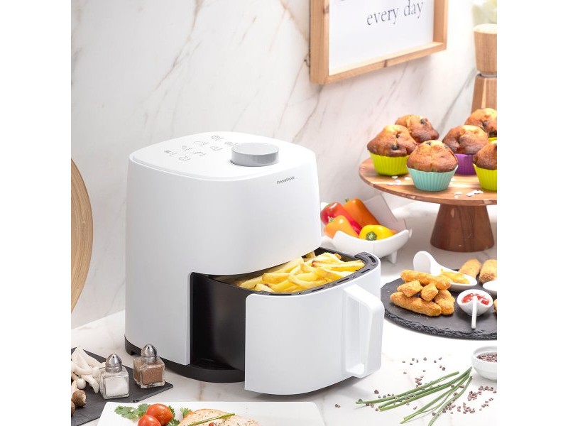 въздушен фритюрник InnovaGoods Fryinn Lite 2000 Бял 1200 W 2 L