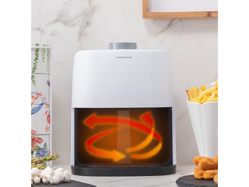 въздушен фритюрник InnovaGoods Fryinn Lite 2000 Бял 1200 W 2 L