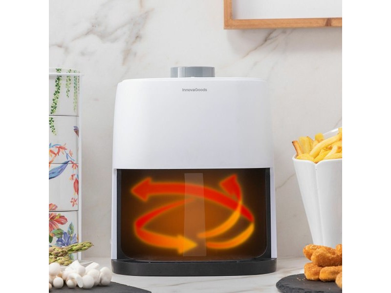 въздушен фритюрник InnovaGoods Бял 1200 W 2 L (След ремонт A)