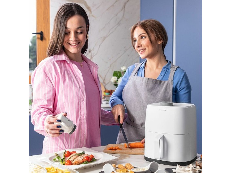 въздушен фритюрник InnovaGoods Бял 1200 W 2 L (След ремонт A)