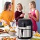 въздушен фритюрник InnovaGoods Fryinn 3500 Черен 1400 W 3,5 L Неръждаема стомана
