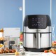 въздушен фритюрник InnovaGoods Fryinn 3500 Черен 1400 W 3,5 L Неръждаема стомана