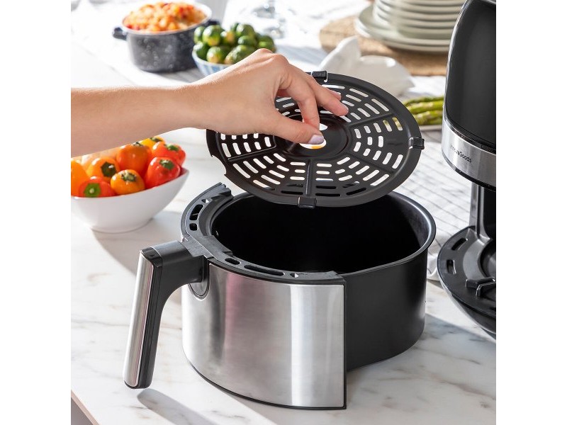 въздушен фритюрник InnovaGoods Fryinn 3500 Черен 1400 W 3,5 L Неръждаема стомана