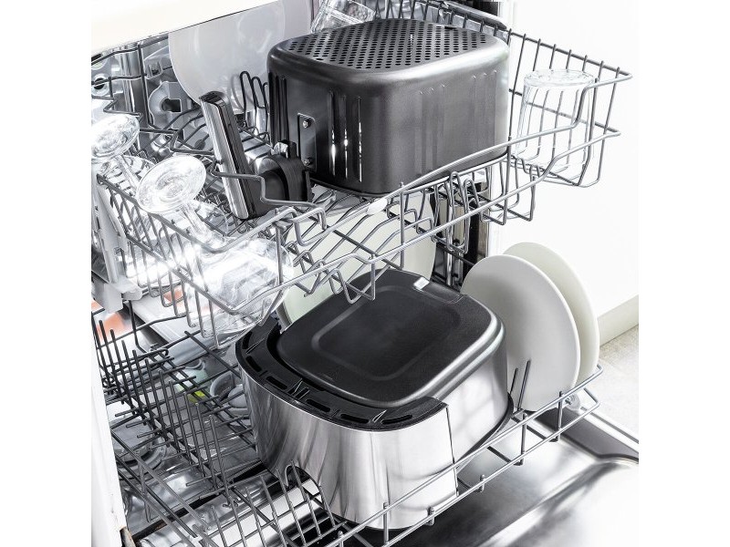 въздушен фритюрник InnovaGoods Fryinn Pro 5500 Черен 1700 W 5,5 L Неръждаема стомана