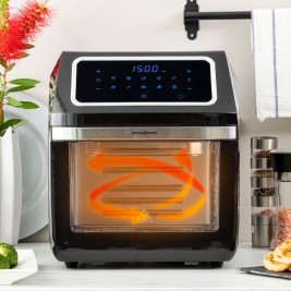 въздушен фритюрник InnovaGoods Fryinn Pro Max 12000 Черен 1800 W 12 L Неръждаема стомана
