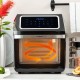въздушен фритюрник InnovaGoods Fryinn Pro Max 12000 Черен 1800 W 12 L Неръждаема стомана