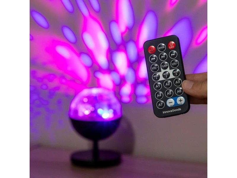 Акумулаторен LED проектор с високоговорител Istarlyt InnovaGoods