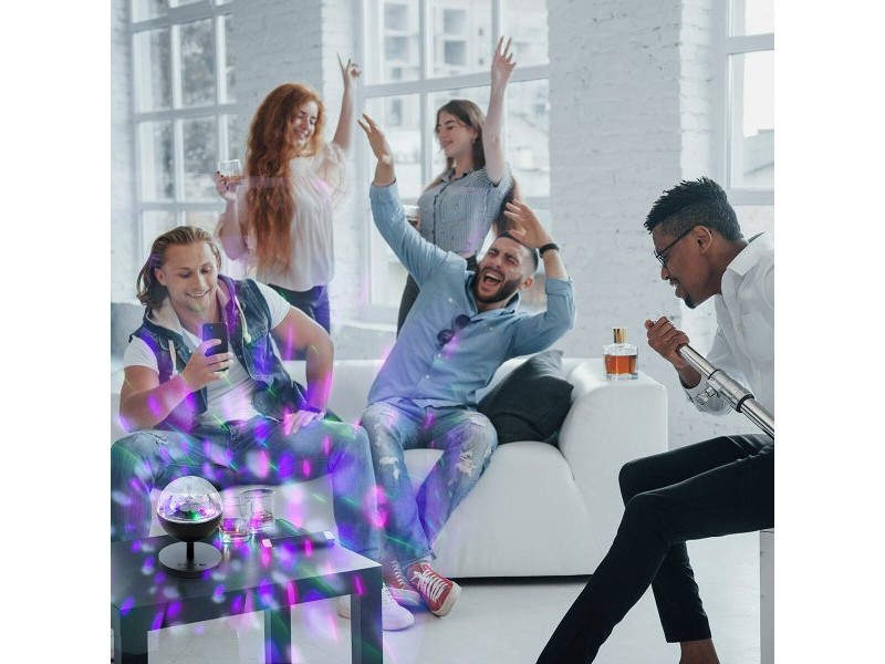 Акумулаторен LED проектор с високоговорител Istarlyt InnovaGoods
