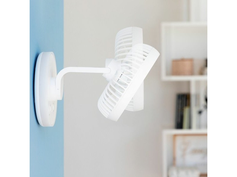 Акумулаторен Вентилатор за Бюро с LED FanLed InnovaGoods Ø6,6'' 4000 mAh