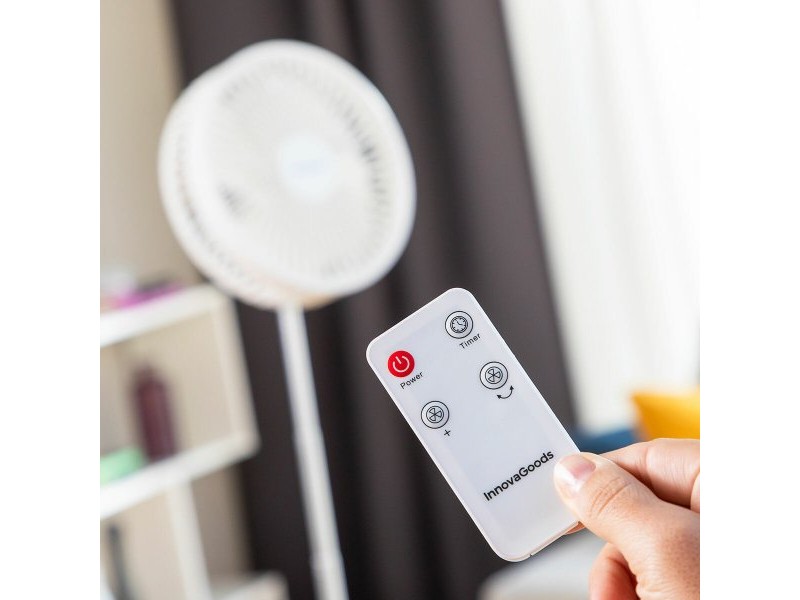 Сгъваем Акумулаторен Вентилатор 3 в 1 Fandle InnovaGoods Ø7,7'' 7200 mAh