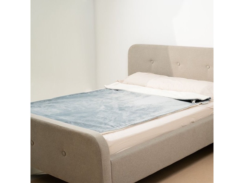 Електрическо Одеяло Heklet InnovaGoods Бял Сив 130 x 180 cm 160 W