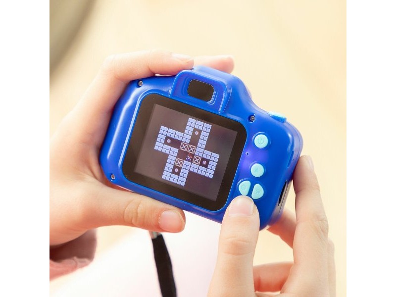 Акумулаторен Цифров Фотоапарат за Деца с Игри Kiddak InnovaGoods