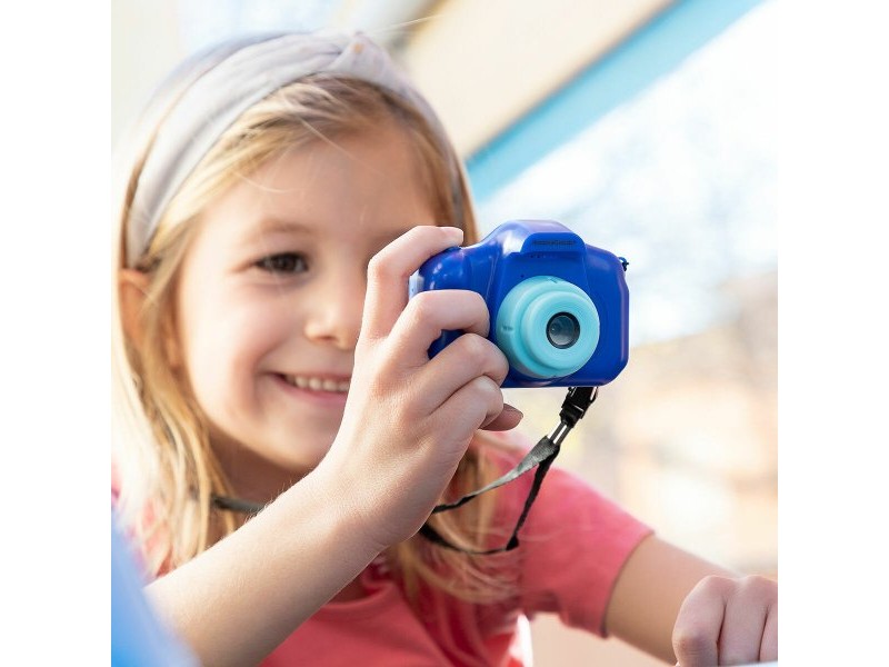 Акумулаторен Цифров Фотоапарат за Деца с Игри Kiddak InnovaGoods