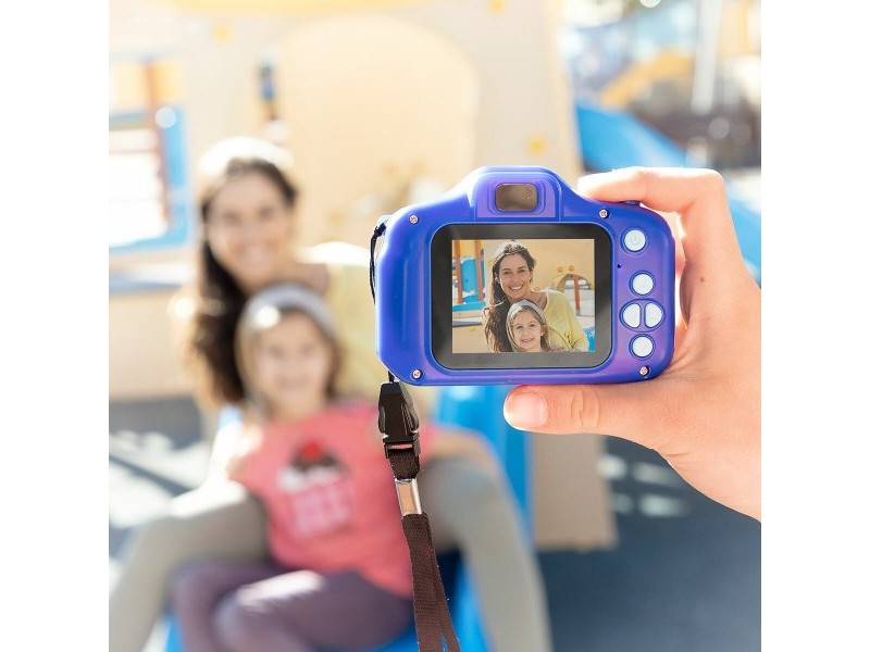 Акумулаторен Цифров Фотоапарат за Деца с Игри Kiddak InnovaGoods