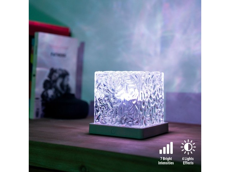 Акумулаторен LED Проектор за Северно Сияние Boralamp InnovaGoods Акумулаторен LED Проектор за Северно Сияние Boralamp InnovaGoods