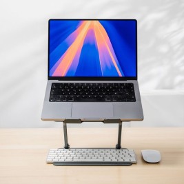 Сгъваема и регулируема стойка за лаптоп Lastan InnovaGoods