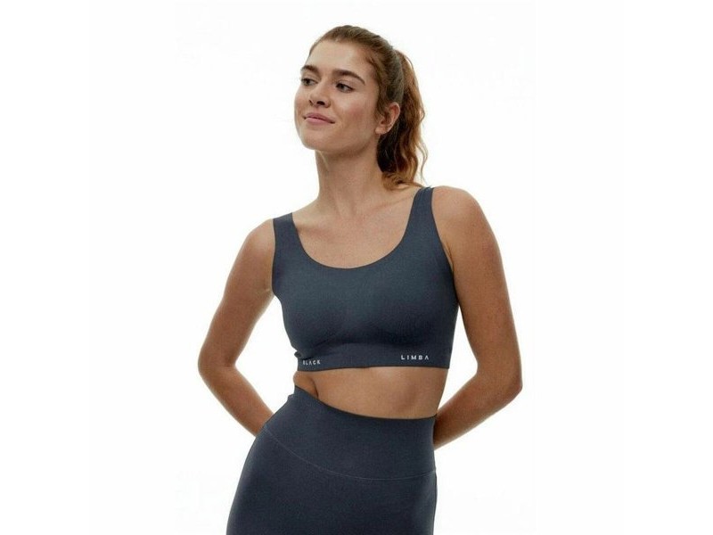 Женски Спортен Топ Black Limba TPONGR Тъмно сив Един размер
