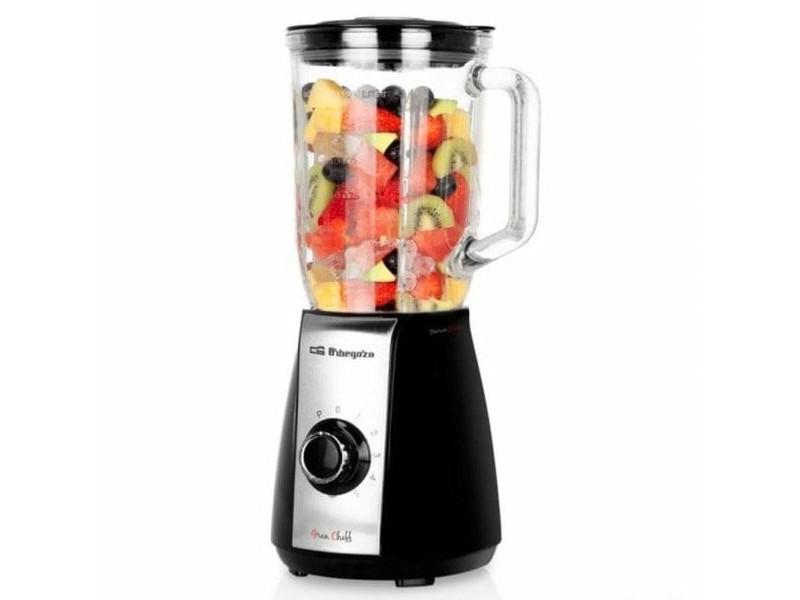 Блендер с чаша Orbegozo BV 6575 Черен 1,5 L