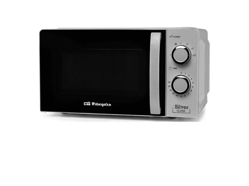 микровълновата фурна Orbegozo MI 2118 Стомана 700 W 20 L
