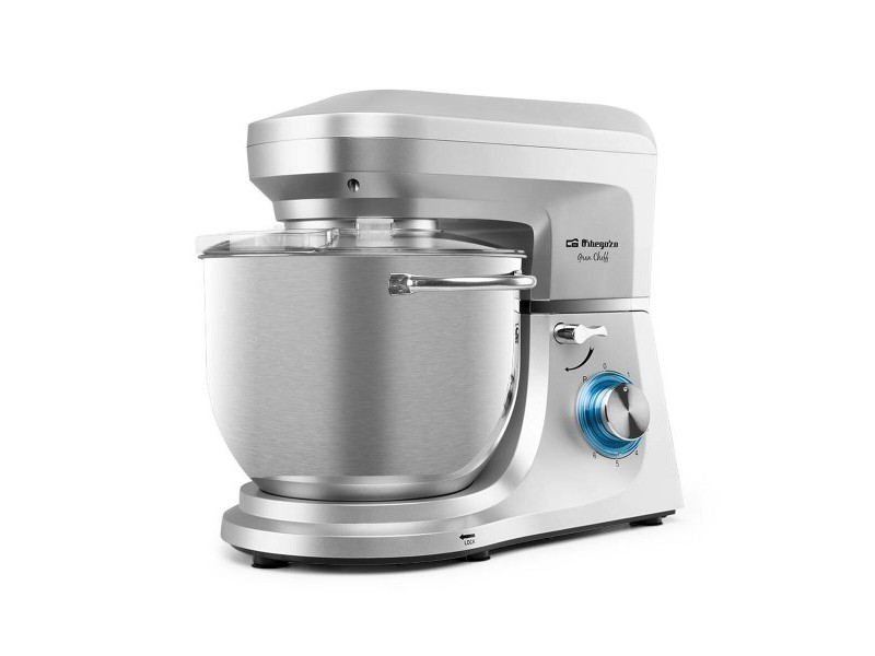 миксера за тесто с купа Orbegozo 17756 ORB Сребрист 1800 W