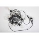 Гирлянда от LED Светлини New Garden Allegra Черен 8 m E27 10 350 lm