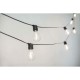Гирлянда от LED Светлини New Garden Allegra Черен 8 m E27 10 350 lm