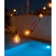 Гирлянда от LED Светлини New Garden Allegra Черен 8 m E27 10 350 lm