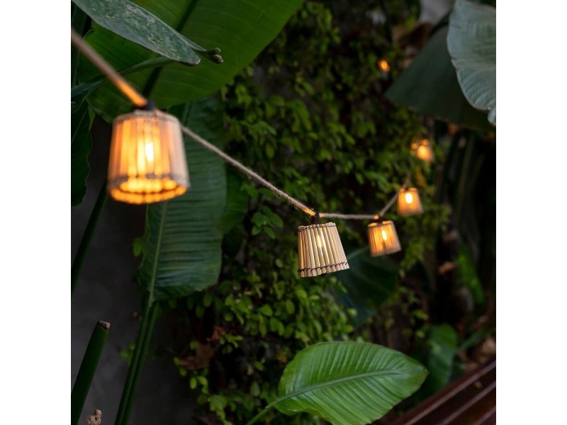 Гирлянда от LED Светлини New Garden Okinawa 8 m 10 Слънчев