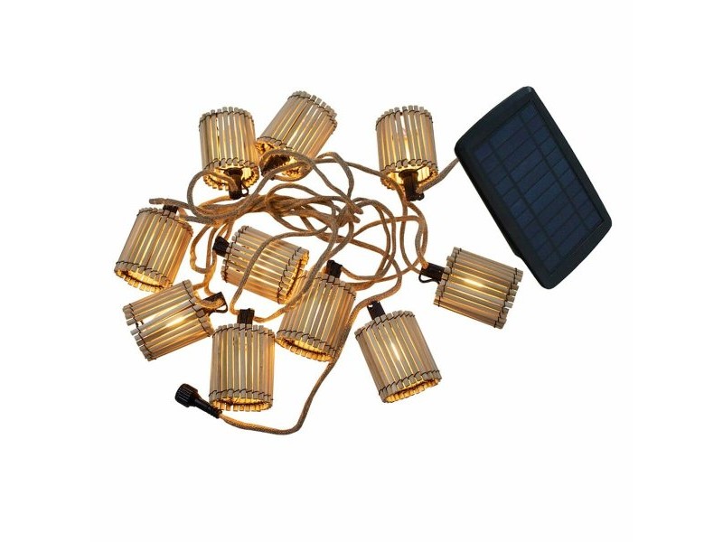 Гирлянда от LED Светлини New Garden Okinawa 8 m 10 Слънчев