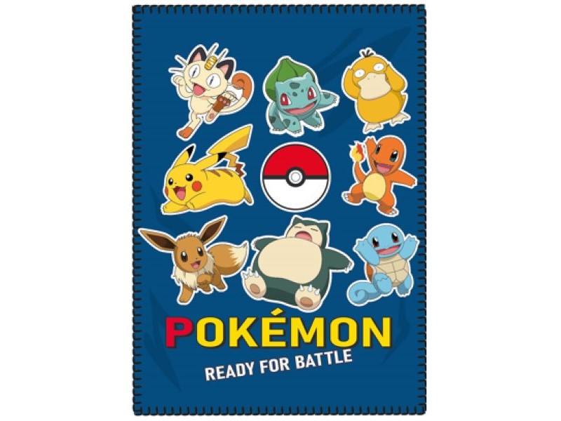 Одеяло Pokémon Pikachu 100 x 140 cm Многоцветен полиестер
