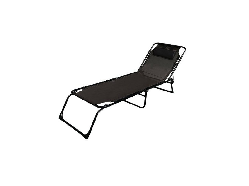 Lamamistool Marbueno Черен 190 x 27 x 58 cm Casual