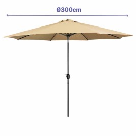 Päikesevari Marbueno Кафяв Ø 300 cm