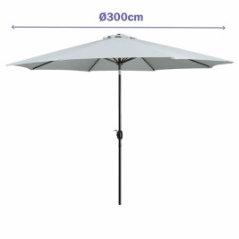Päikesevari Marbueno Бял Ø 300 cm