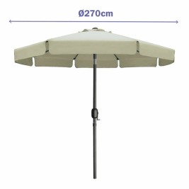 Päikesevari Marbueno Бежов Ø 270 cm
