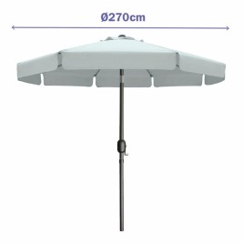 Päikesevari Marbueno Бял Ø 270 cm