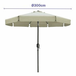 Päikesevari Marbueno Бежов Ø 300 cm