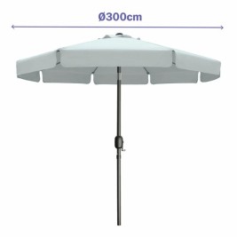 Päikesevari Marbueno Бял Ø 300 cm