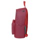 Раница за лаптоп Nait Nait Pata de gallo coral Корал 31 x 41 x 16 cm Раница за лаптоп Nait Nait Pata de gallo coral Корал 31 x 41 x 16 cm