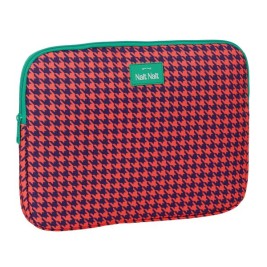 Калъф за каптоп Nait Nait Pata de gallo coral Корал 34 x 25 x 2 cm