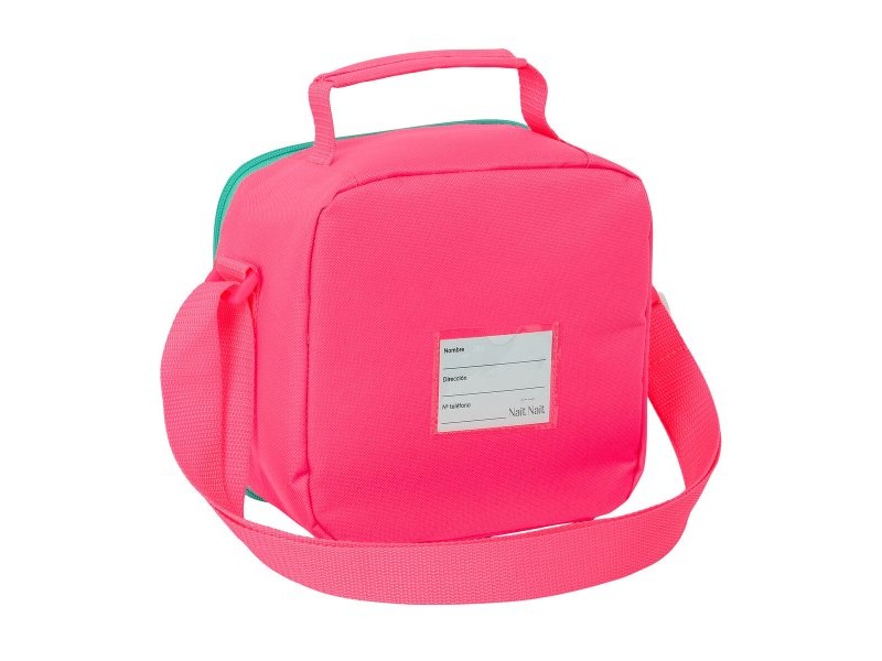 Термо чанта Nait Nait Rosa fluor 20 x 20 x 15 cm