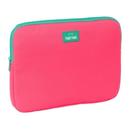 Калъф за каптоп Nait Nait Rosa fluor Розов 34 x 25 x 2 cm