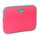 Калъф за каптоп Nait Nait Rosa fluor Розов 34 x 25 x 2 cm