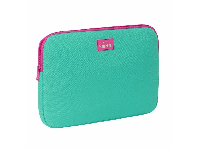 Калъф за каптоп Nait Nait Verde mint Зелен 34 x 25 x 2 cm